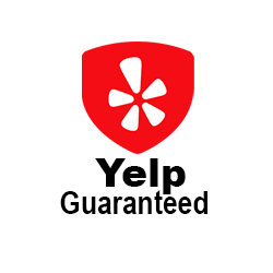 yelp guaranteed painting company badge